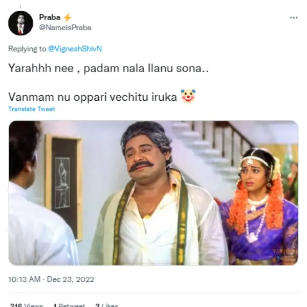 vignesh shivan tweets as many fake reviews and comments for connect movie due to vanmam getting trolled by netizens