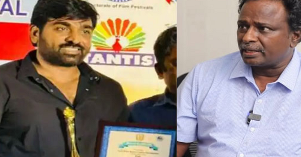 Bluesattai maran commenting on best actor award for vijay sethupathi