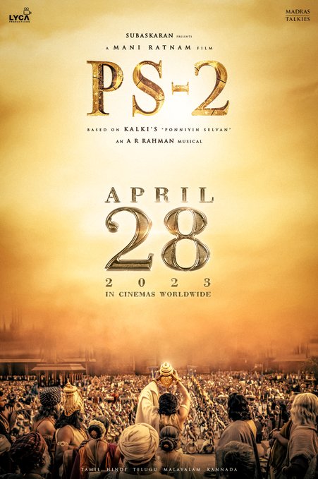 fans trolling maniratnam for revealing twist in ponniyin selvan 2 teaser video itself