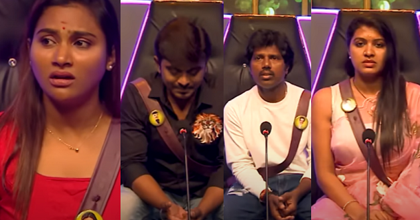 biggboss pointing every housemates and questioning video viral