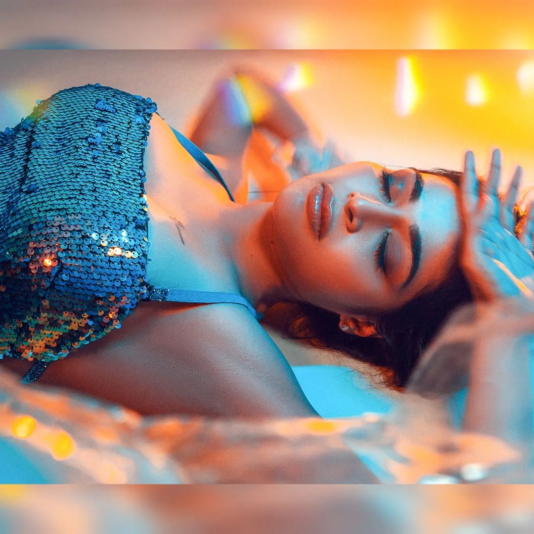 dharsha gupta hot photos for new year wishes getting viral on social media