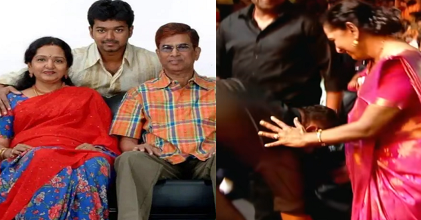 vamsi gesture towards vijay parents where vijay even dint give that respect