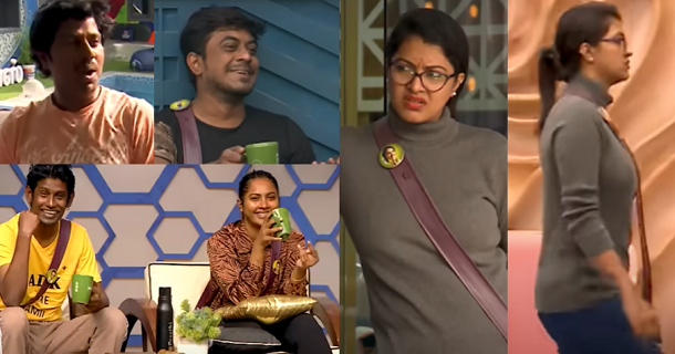 rachitha got tensed while housemates trolled her viral video