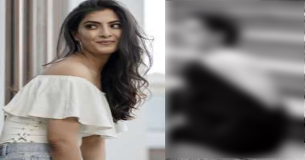 varalaxmi in low back neck dress for showing tattoo video getting viral