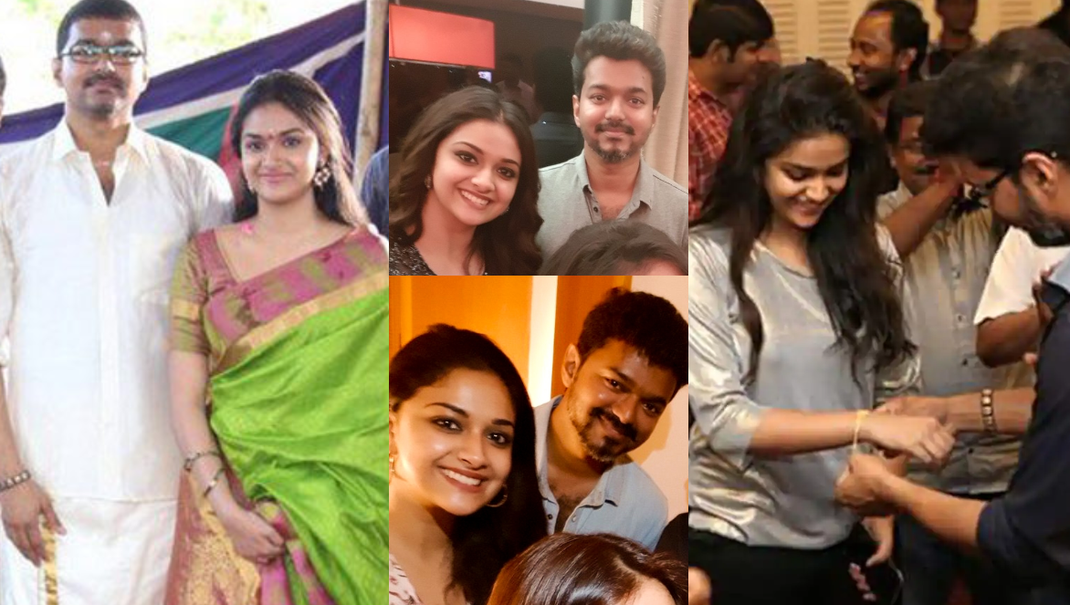 does vijay close activities with keerthy suresh is the reason for sangeetha vijay divorce photos getting viral on social media
