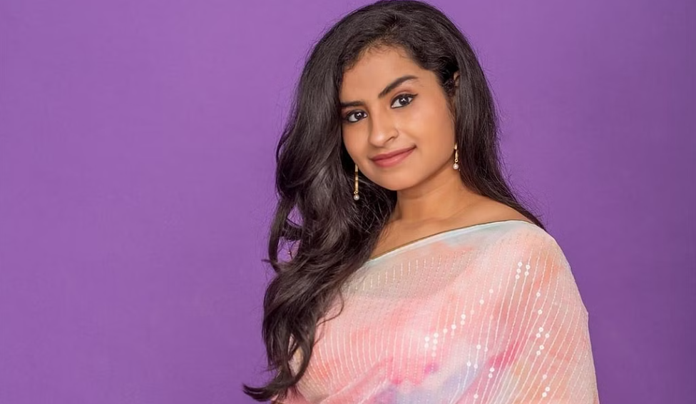 radhika childhood photo replicates sivangi photo getting viral on social media