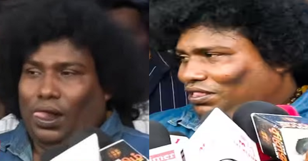 yogi babu got angry in press meet video getting viral