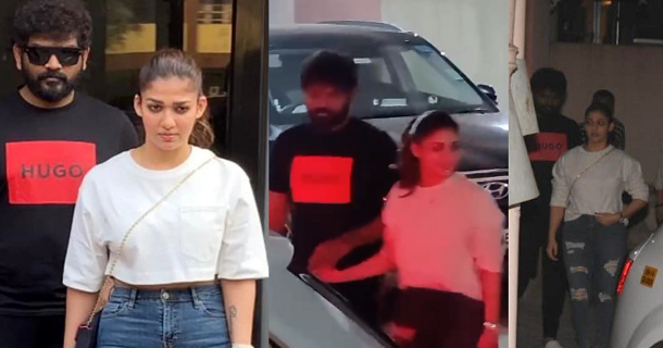 nayanthara and vignesh shivan spotted in mumbai photos getting viral