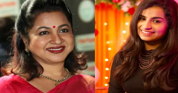 radhika childhood photo replicates sivangi photo getting viral on social media