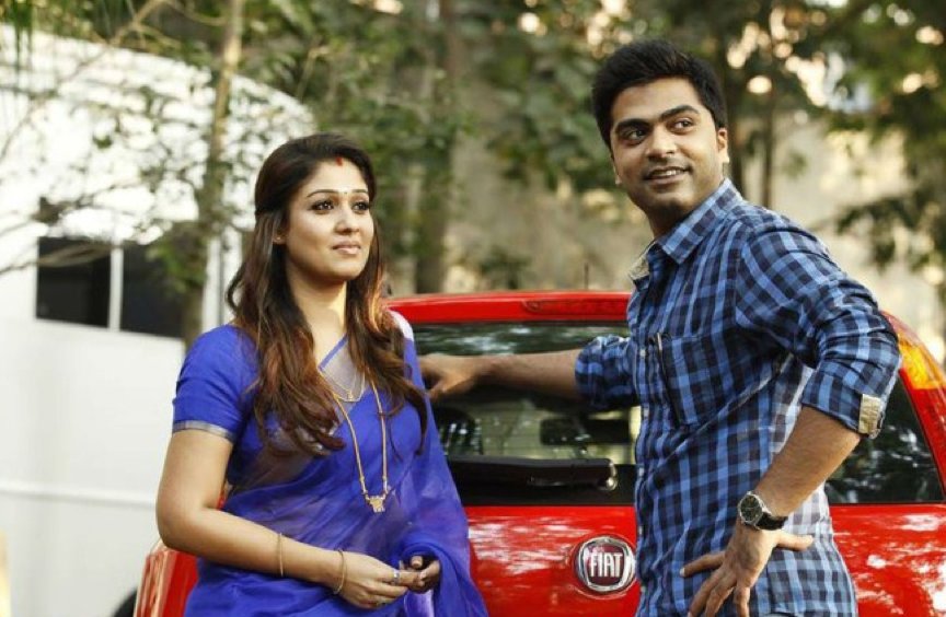 simbu and nayanthara mischieves things in idhu namma aalu shooting