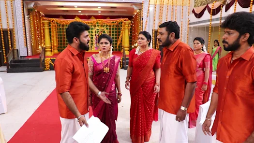 pandian stores shooting meena fun video viral