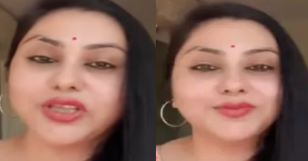 namitha video created issue and netizens comments getting viral