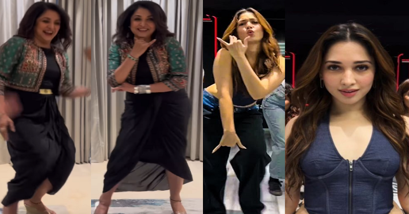 ramya krishnan dancing for kaavaalaa song video getting viral